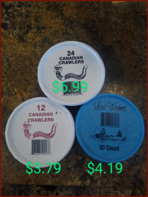 Live bait containers. fishing supplies recreation